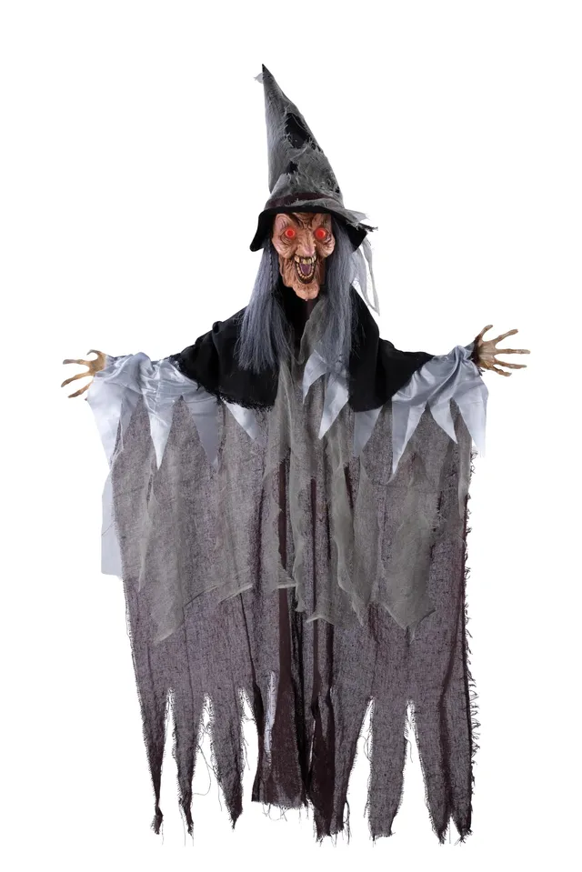p-tit-clown-h-nge-hexe-140-cm-mit-ton-und-licht-halloween-animatronic image 1
