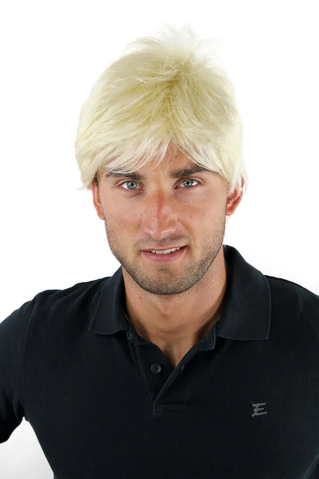 wig-me-up-gfw1169-613-herrenper-cke-kurz-platinblond-wild-struppig image 1