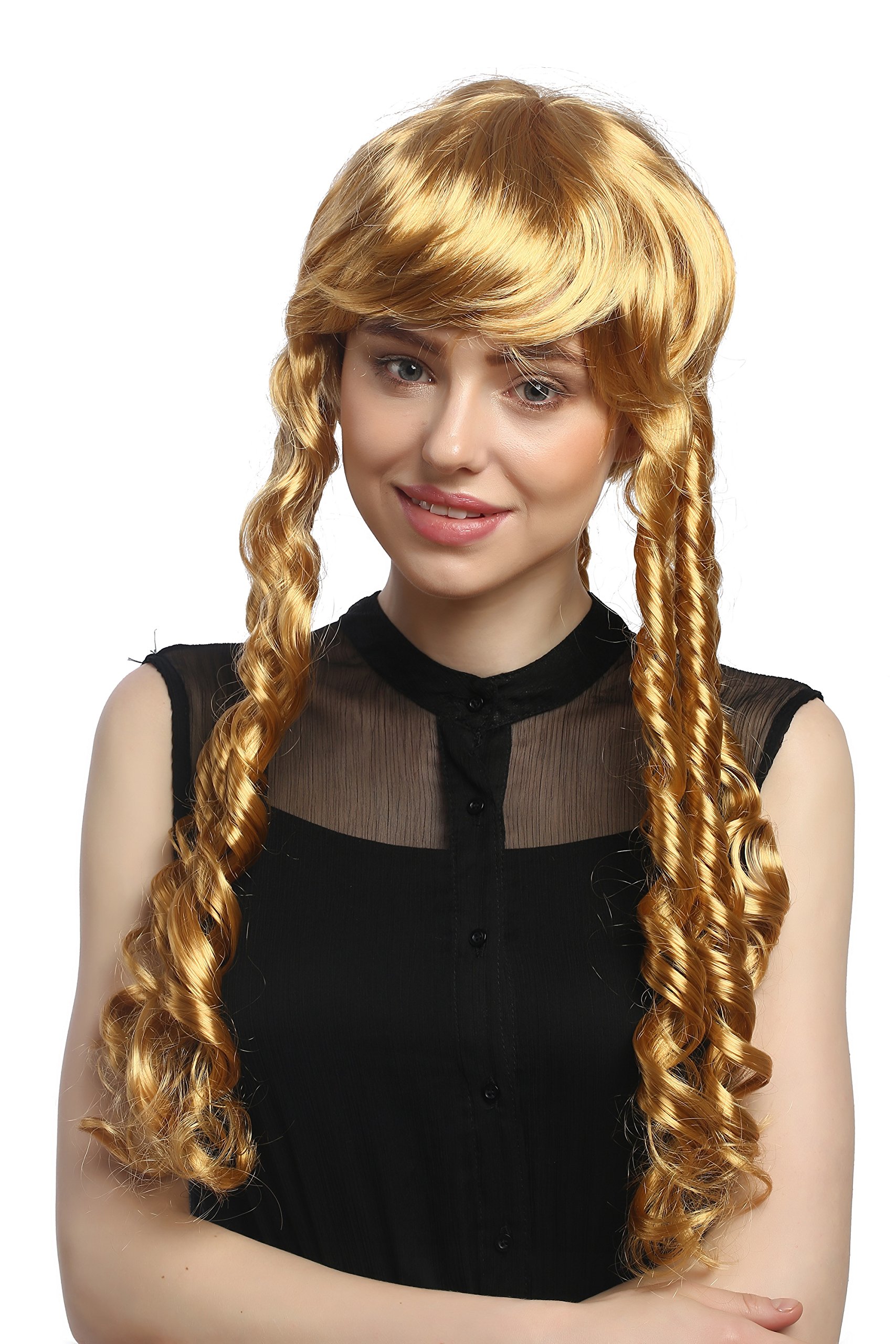 wig-me-up-3063-p70-per-cke-damen-kurz-goldblond-rastalocken-spirallocken image 1