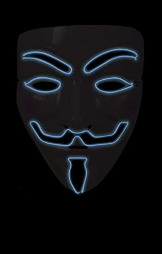 ptit-clown-anonyme-maske-mit-beleuchtung-re44062 image 5