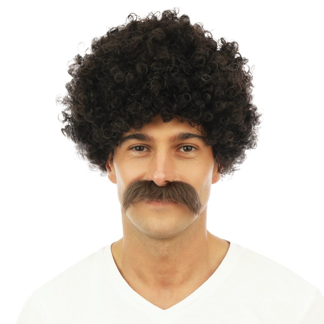 ptit-clown-lucien-per-cke-lockig-kurz-mit-schnurrbart-herren image 6
