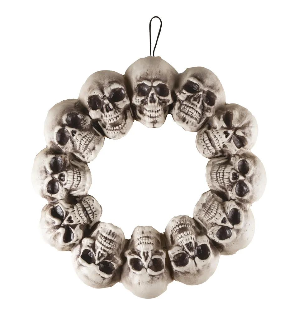 p-tit-clown-re22992-halloween-kranz-totenkopf-40-cm image 1