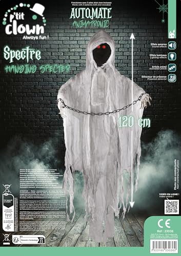 ptit-clown-animatronic-geist-h-ngedeko-120-cm-mit-sound-und-licht image 8